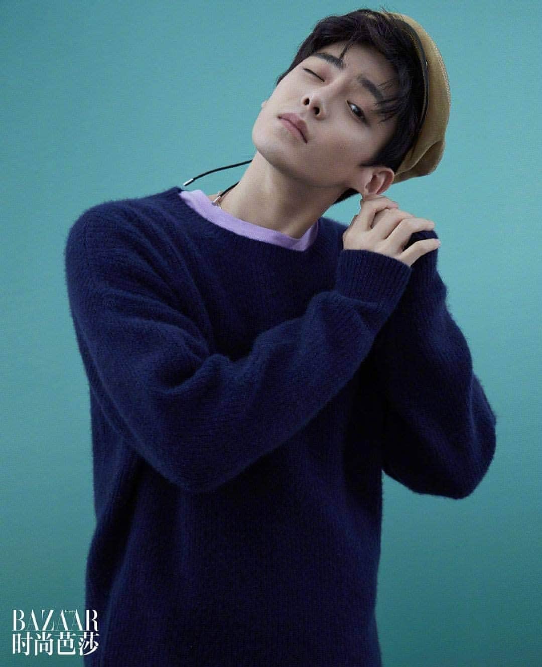 のインスタグラム：「Hou Minghao @houminghao 💙 . . . . . . #侯明昊 #HouMingHao #chineseactor #chinese #chineseboy#リンド #셀카 #셀피 #인친 #스타일 #셀스타그램#얼스타그램 #데일리 #데일리룩 #일상 #팔로우 #소통 #선팔 #맞팔 #f4f #l4l #ootd #follow  #daliylook #귀여운」