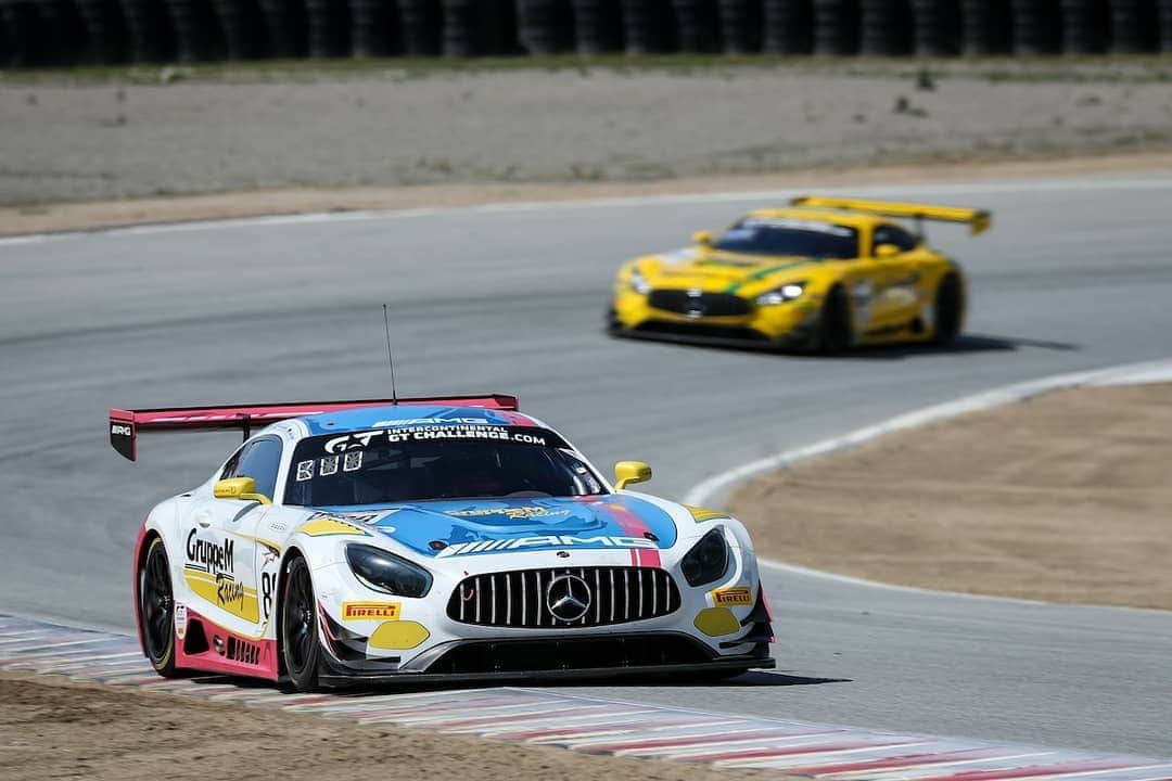 Mercedes AMGさんのインスタグラム写真 - (Mercedes AMGInstagram)「The legendary @weathertechraceway is venue of the California 8 Hours of Laguna Seca, the second round of the @intercontinentalgtchallenge. Four Mercedes-AMG GT3s will enter the race. Race starts on Saturday at 8.30 hrs local time.  #MercedesAMGMotorsport #AMGGT3 #Mercedes #AMG #IntGTC #WeatherTechRaceway #Cal8H #lagunaseca #motorsport #DrivingPerformance」3月29日 9時09分 - mercedesamg