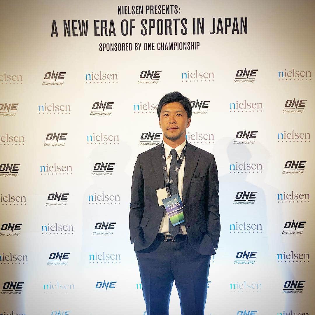 君島良夫のインスタグラム：「A New Era of Sports in Japan Nielsen x ONE Championship Sports Conference  スポーツ界の錚々たるメンバーが集結したこのカンファレンス。ここに参加できたことがとても光栄です。 でもここにラグビー関係者が登壇しなかったのは残念だったな。。 #OneChampionship #スポーツ #新時代 @onechampionship」
