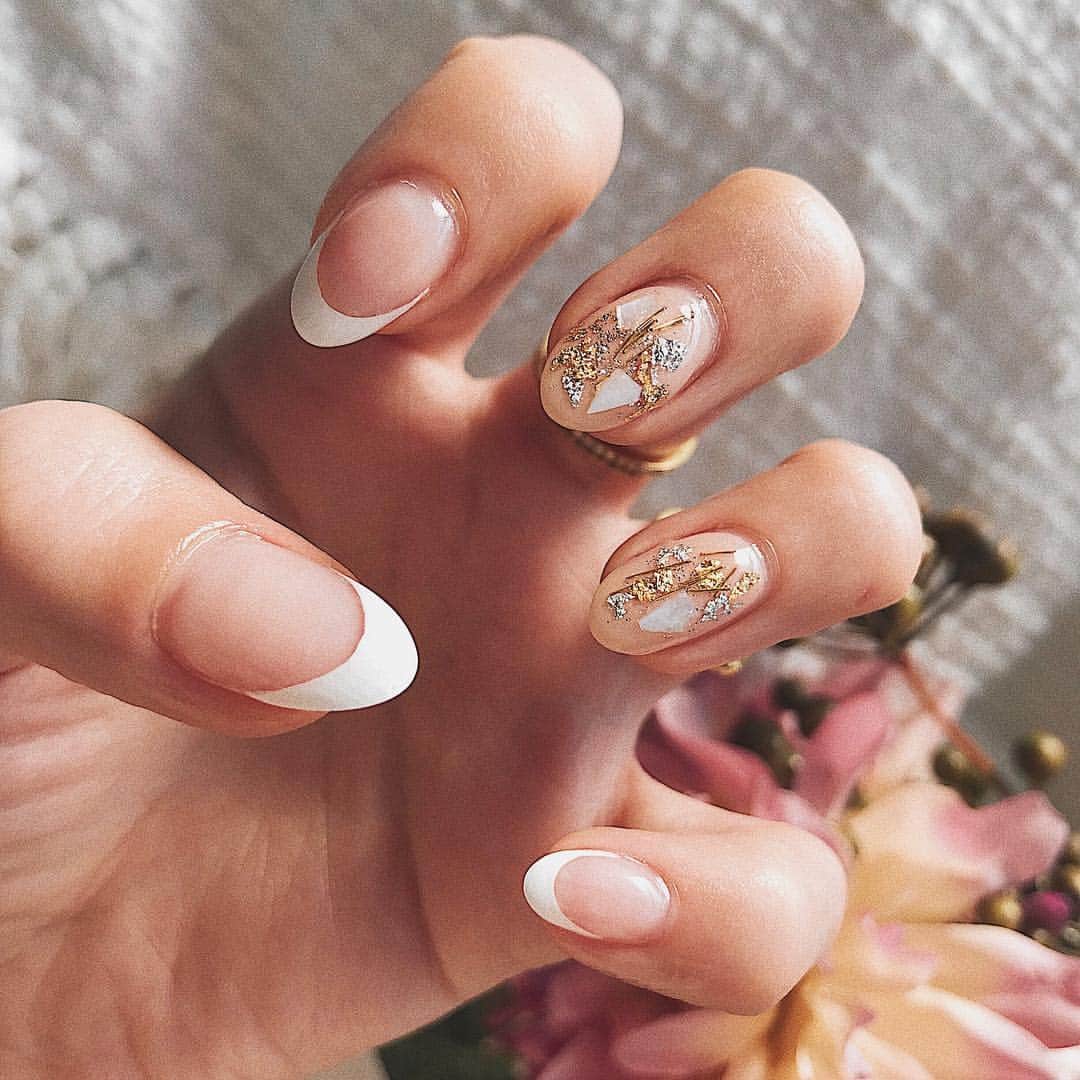春咲ひなたさんのインスタグラム写真 - (春咲ひなたInstagram)「NEW NAIL💅💎✨ 春っぽくシンプルに☺️💗 ・ #ネイル#シンプルネイル#フレンチネイル #春ネイル2019」3月29日 13時09分 - hinatanuki