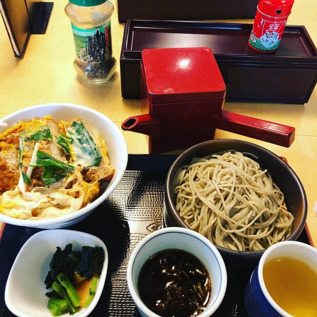 金村義明さんのインスタグラム写真 - (金村義明Instagram)「#久しぶり#カツ丼セット」3月29日 13時26分 - yoshiaki_kanemura