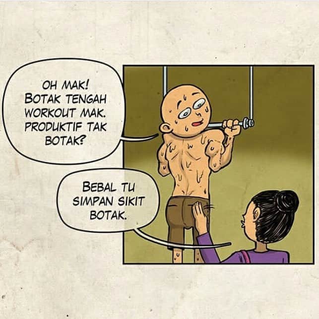 Koleksi Komik Malaysiaさんのインスタグラム写真 - (Koleksi Komik MalaysiaInstagram)「#Repost @komikasamkeping with @get_repost ・・・ Produktif . . . . . #komikstrip #komikasamkeping #komikinstagram #komikmalaysia」3月29日 14時05分 - tokkmungg_exclusive