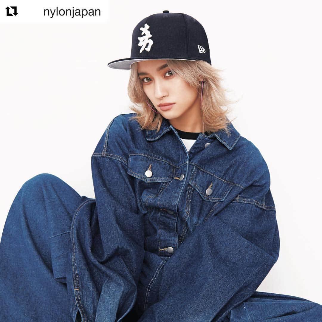 YURINOさんのインスタグラム写真 - (YURINOInstagram)「🦋🖤 みんなneweraすきでしょ🤨 #Repost @nylonjapan  with @get_repost ・・・ 【This is my buddy】 春のストリートスタイルを愛しのニューエラと♡  ストリートヘッズが愛してやまない「NEW ERA®/@newerajapan」より新作のキャップ4型が登場♡ E-girlsのYURINO(@yurino_happiness)をモデルに迎え、 ニューエラを使った様々なコーディネイトをレクチャー! 新作のキャップを手に入れて、春ファッションをより一層クールにアップデートして。  Model.Yurino(@yurino_happiness ) Photography. ginjiro uemura(@ginjiro___ ) Styling. Shota Funahaski(@shota2784 ) Hair&Makeup. Kato(@katohairmake )  #nylonjapan #nylonjp #newera #neweracap #newerajapan #yurino #egirls #happiness」3月29日 15時26分 - yurino_happiness