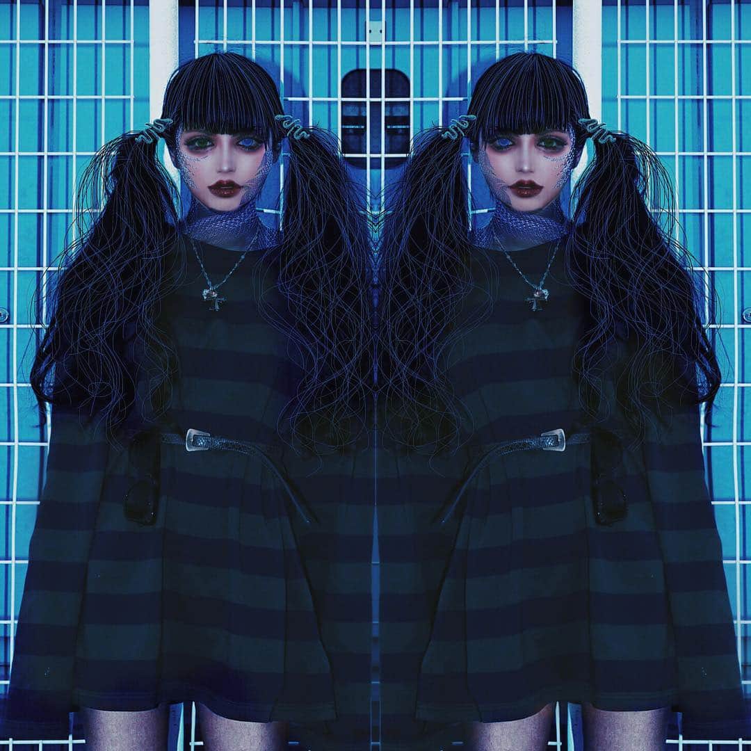 chiiiiiのインスタグラム：「🐀twin🐍 いよいよ明日🖤 【2019.3.30(sat)-31(sun)  11:00-20:00 MAGMELL pop up shop】 東京都渋谷区神宮前4-25-35  メイプルスクエアビルB1F」
