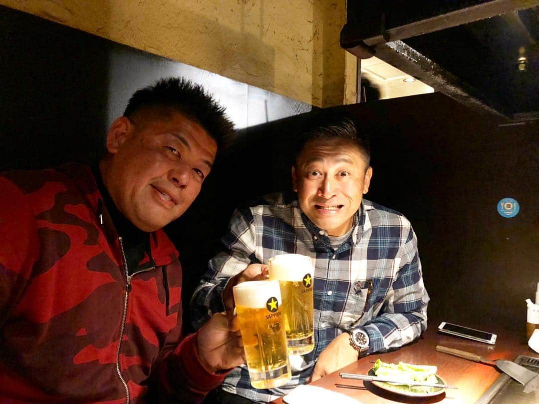 中村紀洋さんのインスタグラム写真 - (中村紀洋Instagram)「近鉄バファローズの先輩でもあり 義兄でもある村上隆行さん(@takayukg )  先日お食事させていただいた時の写真 . プロ野球開幕しましたね . #村上隆行#中村紀洋#中村ノリ#近鉄バファローズ#中日ドラゴンズ」3月29日 19時29分 - nakamura_norihiro5