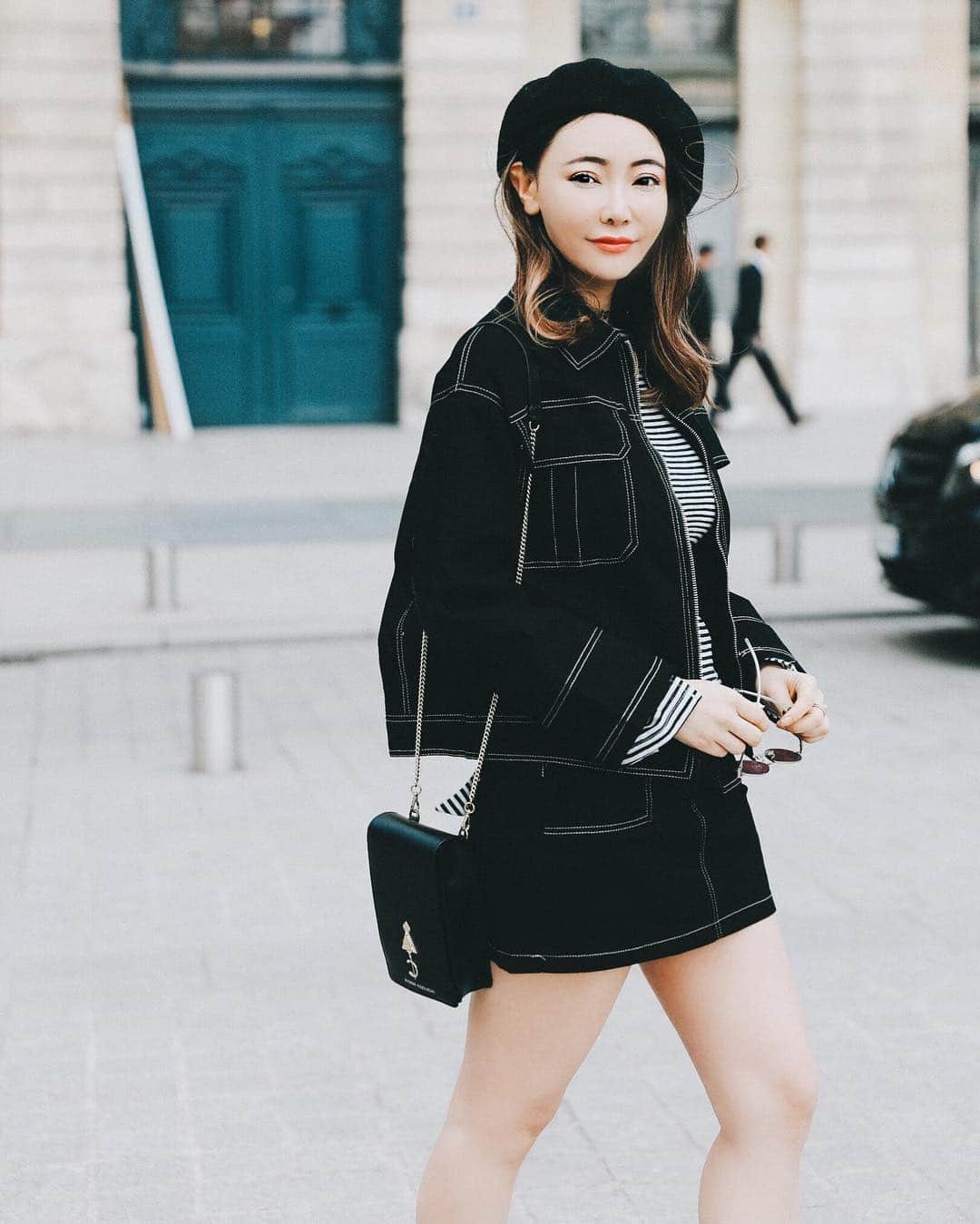 クリスティン・ウェイのインスタグラム：「Outfit #valmuer #fashionlover #christinewei #cwfashion #cwtrip #クリスティンウェイ」