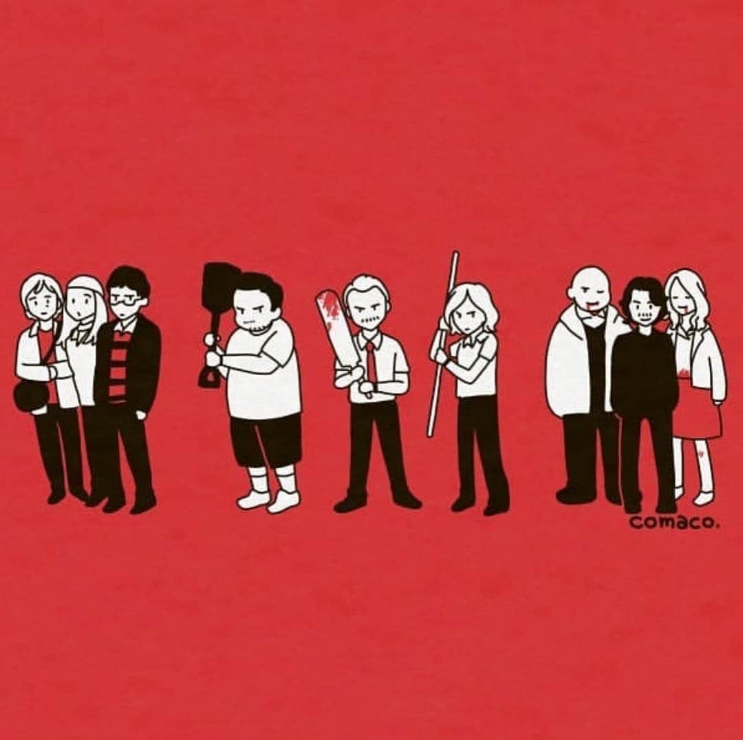 エドガー・ライトさんのインスタグラム写真 - (エドガー・ライトInstagram)「So excited that (finally) #shaunofthedead is released on big screens in Japan for the first time ever TODAY! Art by @_comaco」3月29日 20時29分 - edgarwright