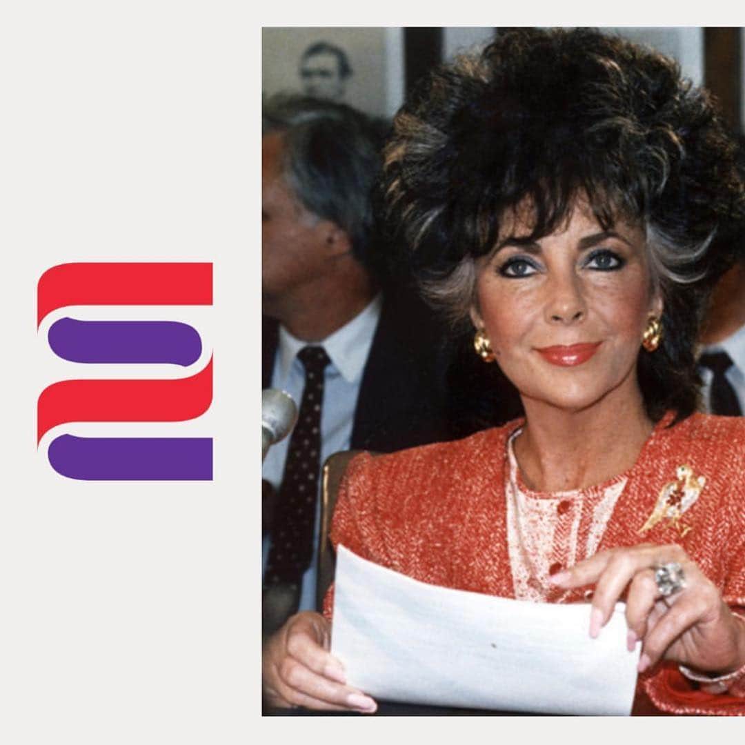のインスタグラム：「It’s an honor to help lift @elizabethtaylor’s voice to support the advancement of @etaforg in the fight against #HIV globally  very proud to be a part of this new era of ETAF as one of its ambassadors 💜」