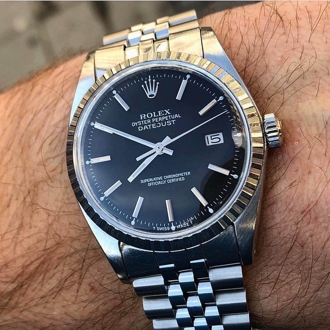 Daily Watchさんのインスタグラム写真 - (Daily WatchInstagram)「Vintage Rolex Datejust with clean and simple design 👌🏼 Photo by @vintagewatchesforever」3月30日 6時15分 - dailywatch