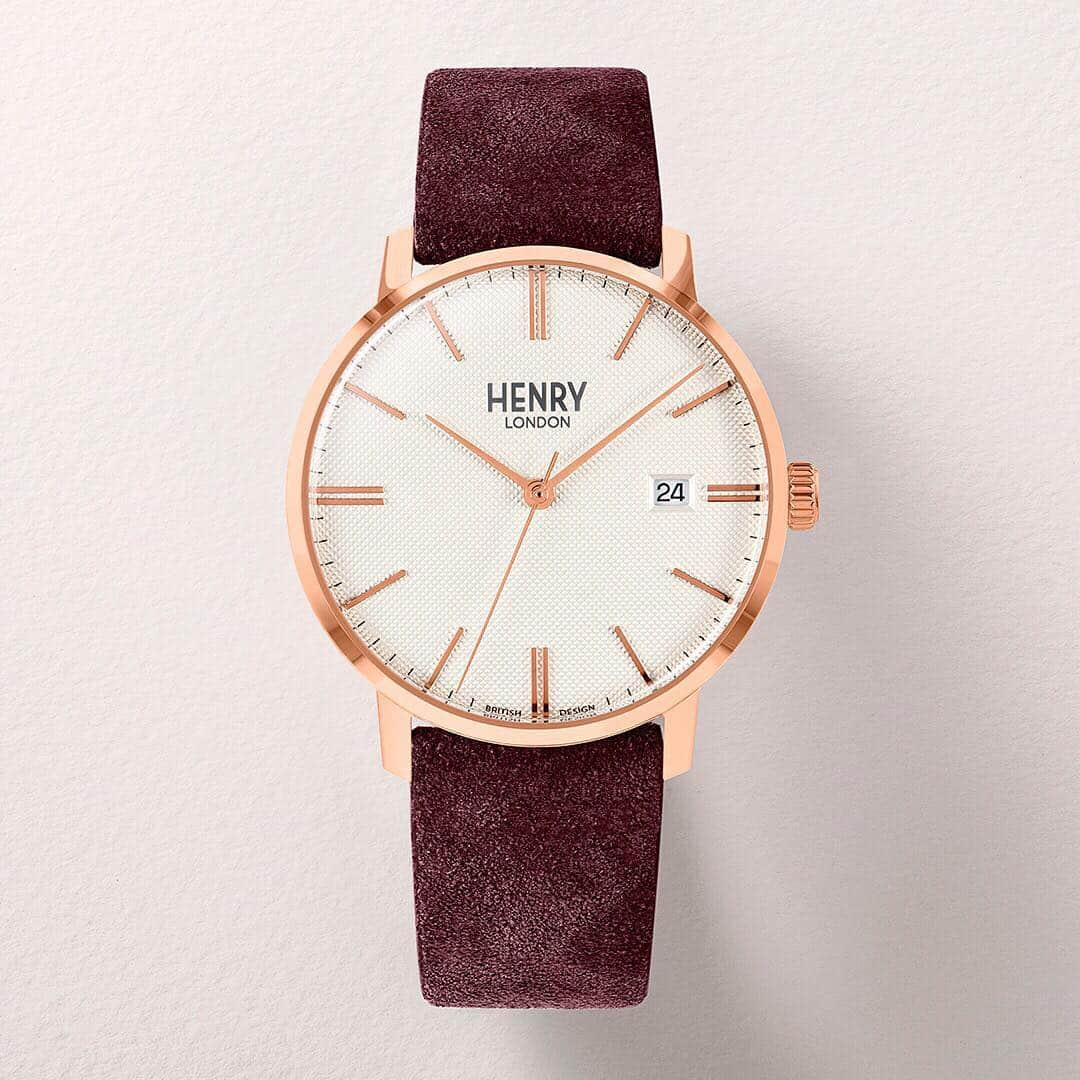 Henry London Official page of Britishさんのインスタグラム写真 - (Henry London Official page of BritishInstagram)「What’s your colour? Our Regency collection is available in a beautiful array of colours, both in leather and soft suedes. Check out our website for the full range. . . . #henrylondon #henrywatches #womenswatches  #mothersday #mothersdaygifts #mothersday2019 #mothersdayideas #personalisation #rosegoldeverything #mum #giftsforher #watchphotography #rosegold #loveyourmum #everydayluxury #gift #giftsforwomen #loveher #watchlover #indulge #watches #mumsarethebest  #giftsformum #BFFgoals #suedewatch #suedestrap #musthave #essential #plum #rosegoldwatch」3月30日 6時59分 - henrywatches