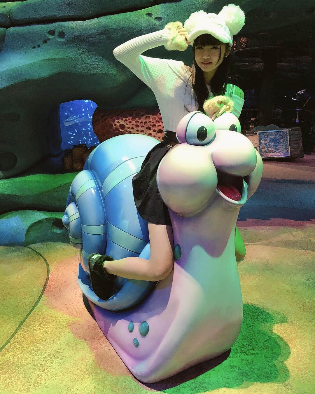 月愛きららさんのインスタグラム写真 月愛きららinstagram かたつむりいた Destiny ディズニー ディズニーシー マーメイドラグーン アイドル 地下アイドル レースクイーン Rq シェリーメイ 月愛きらら 3月30日 7時15分 Kagua Kirara