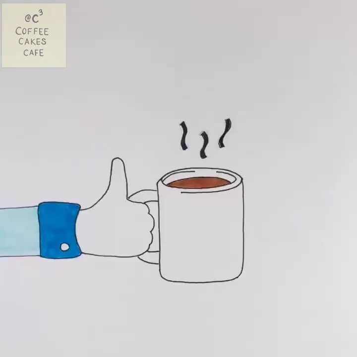 のインスタグラム：「Have a great Friday everyone!! ☕️😁 . . . . . . . . #calledtobecreative #showyourwork #creativityfound #stopmotion #stopmotionanimation #stopmotionvideo #picame #coffeecakescafe #animatedgif #artofdrawingg #art_we_inspire #coffeelovers #butfirstcoffee #coffee_inst #cafelife #coffeeart #coffeedaily #coffeesesh #coffeeroaster #barista #animatedillustration #caffeinecouture #seekthesimplicity #creativecontent #coffeetime #visualart #penandink #womenwhodraw #createtoinspire」