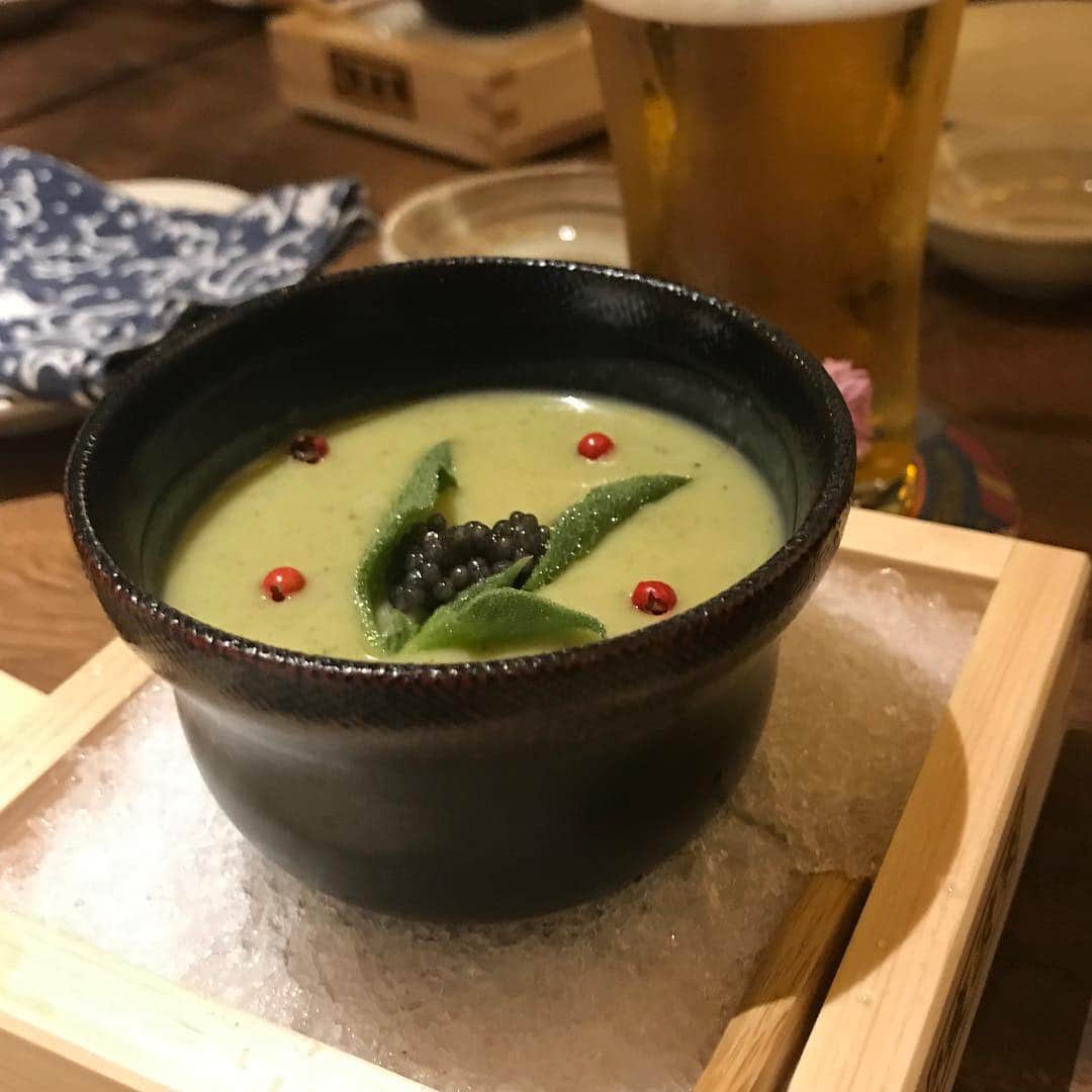 金戸覚さんのインスタグラム写真 - (金戸覚Instagram)「ザギンにて。美味かった。夜波来にて。」3月29日 22時44分 - kanetosatoru