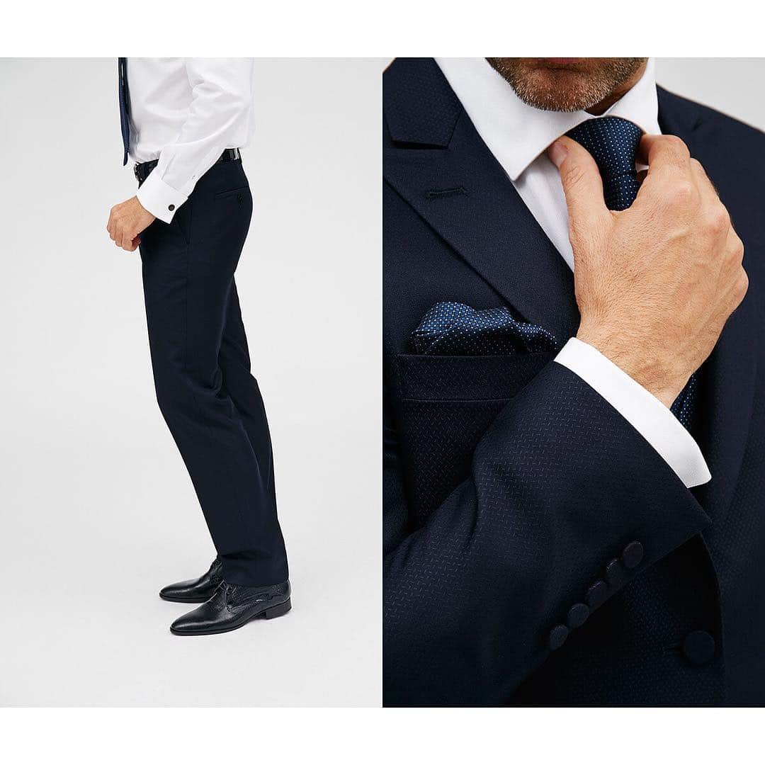 のインスタグラム：「Exclusividad, estilo y sofisticación: el deseo de cualquier invitado. ► Descubre la nueva colección #ceremonia2019 en tiendas y online.  Exclusivity, style and sophistication: the desire of any guest. ► Discover the new Wedding Collection 2019 in stores and online. #ceremonia #sastreríaamedida #florentino #estiloflorentino #ceremony #weddingcollection #suits」