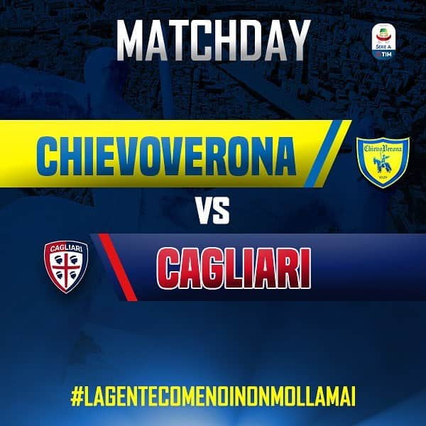 ACキエーヴォ・ヴェローナさんのインスタグラム写真 - (ACキエーヴォ・ヴェローナInstagram)「❗️ MATCH DAY ❗️ ⚽️ @acchievoverona - @cagliaricalcio 🏆 @seriea 📌 29^ 🏟️ #Bentegodi ⌚️ 20.30 📺 @skysport  #⃣ #ChievoCagliari 💛💙 #LaGenteComeNoiNonMollaMai #forzachievo #chievo #chievoverona #calcio #seriea #campionato #gialloblù #venerdìsera」3月29日 22時53分 - acchievoverona