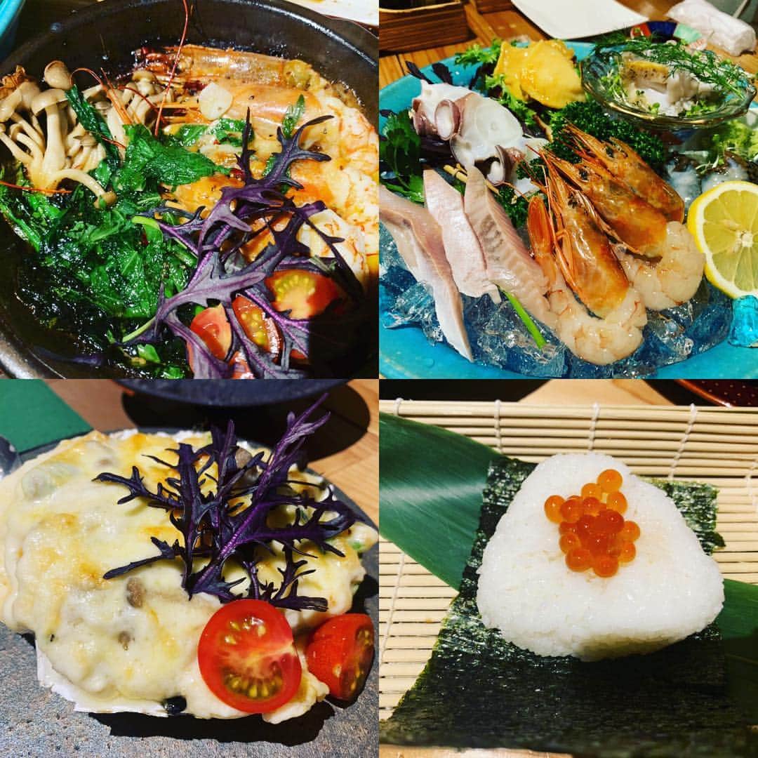 大隅智子さんのインスタグラム写真 - (大隅智子Instagram)「新鮮な魚介を頂きました^_^」3月29日 23時50分 - tomokotenki
