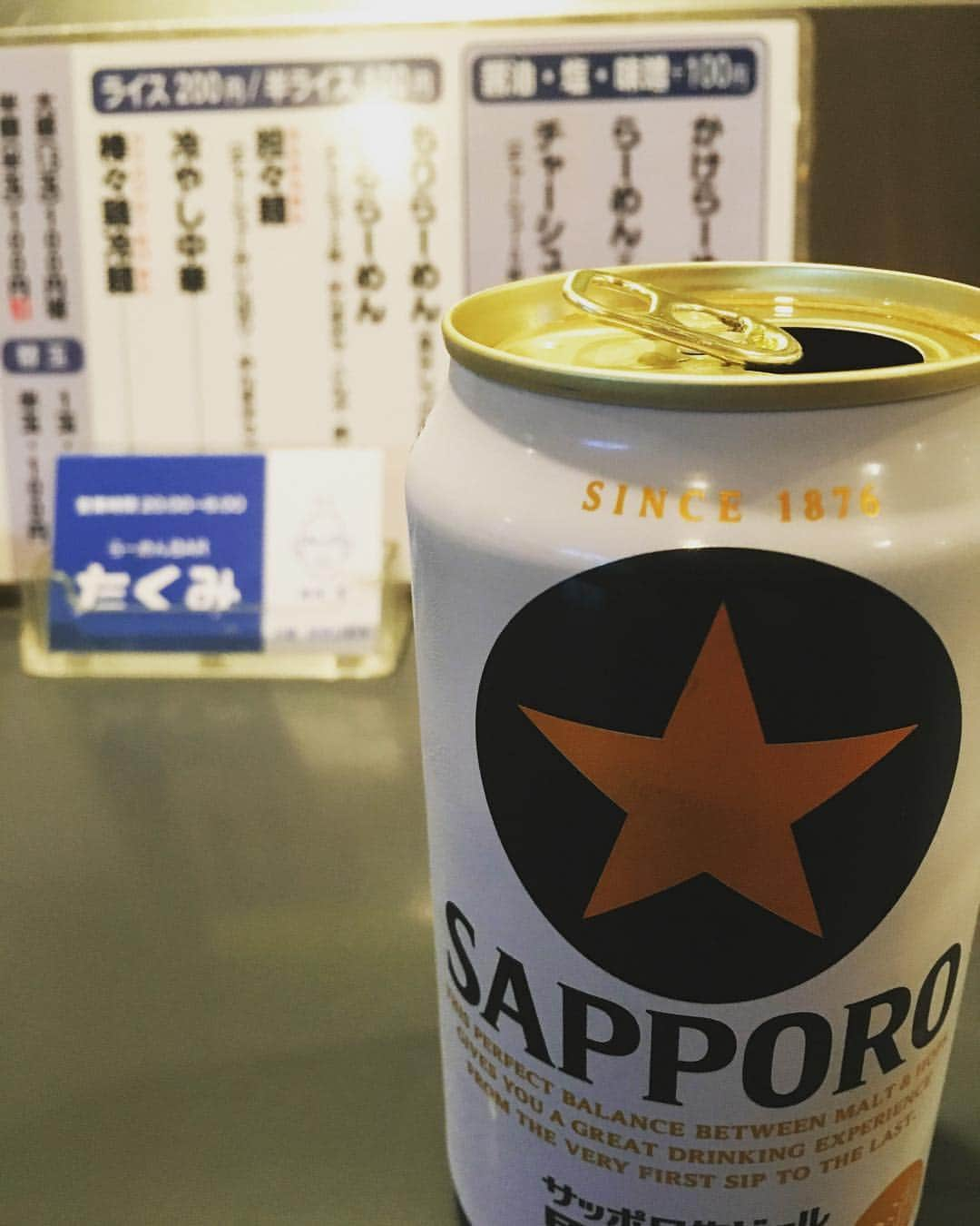 dEnkAさんのインスタグラム写真 - (dEnkAInstagram)「仕事後は 安定のたくみでBlack Label🍺」3月30日 0時01分 - denka69er