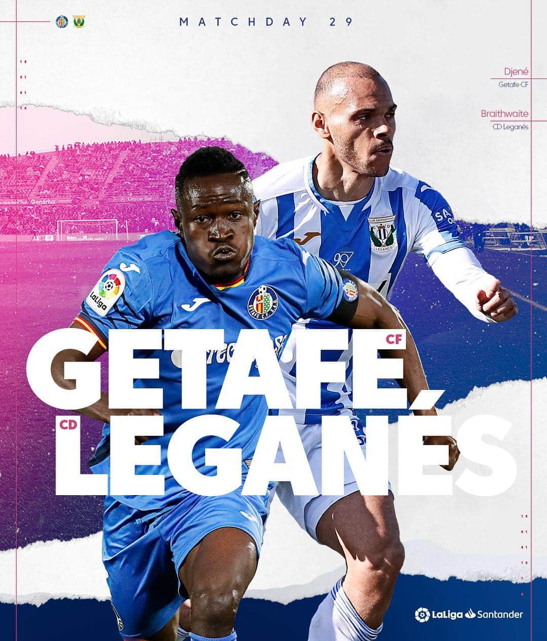 LFPさんのインスタグラム写真 - (LFPInstagram)「💙 A local derby 🌍 An international derby 🔝 A historic derby  @getafecf 🆚 @cdleganes Who will win? 🤔 • #DerbiHistorico #Getafe #Leganes #Djene #Braithwaite #LaLigaSantander #LaLiga #Football #Soccer」3月30日 0時59分 - laliga