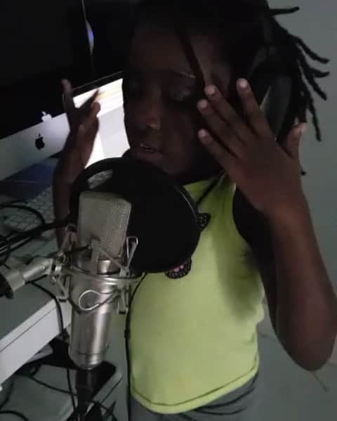 ワイクリフ・ジョンのインスタグラム：「Sing my Niece!!!!! ❤️🙏🏿」