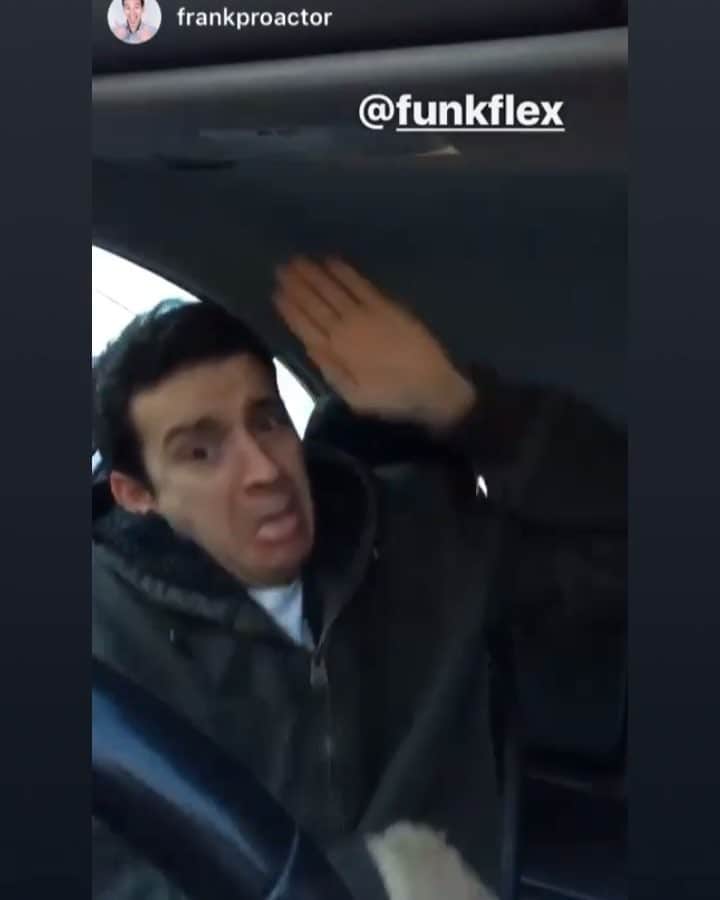 ファンクマスター・フレックスのインスタグラム：「You here me coming out them cars! FunkFlex on that box! Via: @frankproactor」