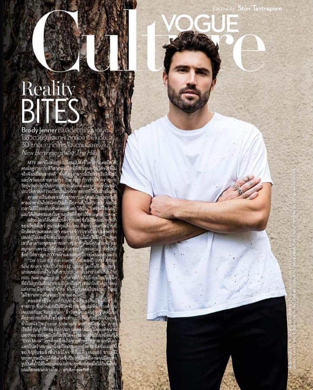 ブロディ・ジェンナーのインスタグラム：「@voguethailand 📸 @mitchellmccormack」