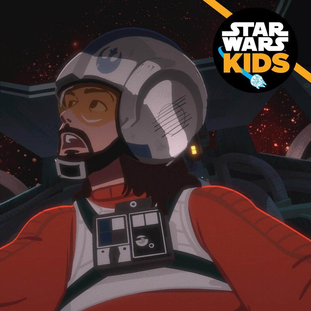 スター・ウォーズさんのインスタグラム写真 - (スター・ウォーズInstagram)「The Rebellion’s best pilots are no match for Darth Vader. Watch the newest #GalaxyOfAdventures short now on Star Wars Kids.」3月30日 5時20分 - starwars