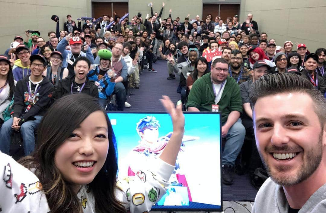 任天堂アメリカさんのインスタグラム写真 - (任天堂アメリカInstagram)「Thank you to all for coming to #NintendoMinute with Kit & Krysta! We hope everyone has a great #PAXEast!」3月30日 5時29分 - nintendoamerica