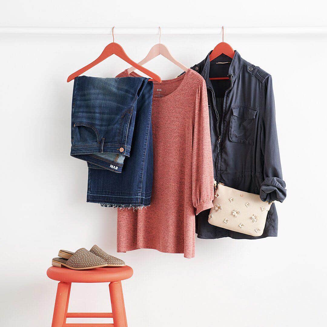 ロック&リパブリックさんのインスタグラム写真 - (ロック&リパブリックInstagram)「The EVRI wide leg crop is for every day—and every occasion! Shop our new women's plus collection now only at Kohl's.」3月30日 5時32分 - kohls