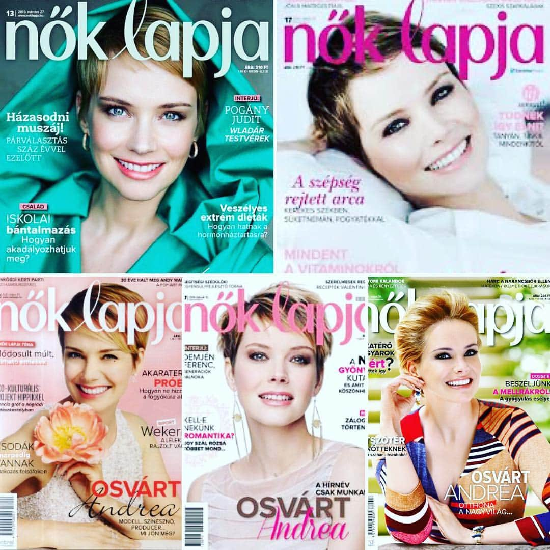 アンドレア・オズヴァルトさんのインスタグラム写真 - (アンドレア・オズヴァルトInstagram)「Celebrating my 5th #cover on @nok_lapja, Hungary’s historical female magazine since 1949! 😱 #onnewsstandsnow proud! 🥰 #proudofme #proudofmyself #proudofmyjourney #proudofmyjob #livebyexample #inspiring #hardwork #persistence #love #upsanddowns #success #hwpo #fakeittillumakeit #justdoit #action #followyourheart ❤️」3月30日 15時41分 - andreaosvart