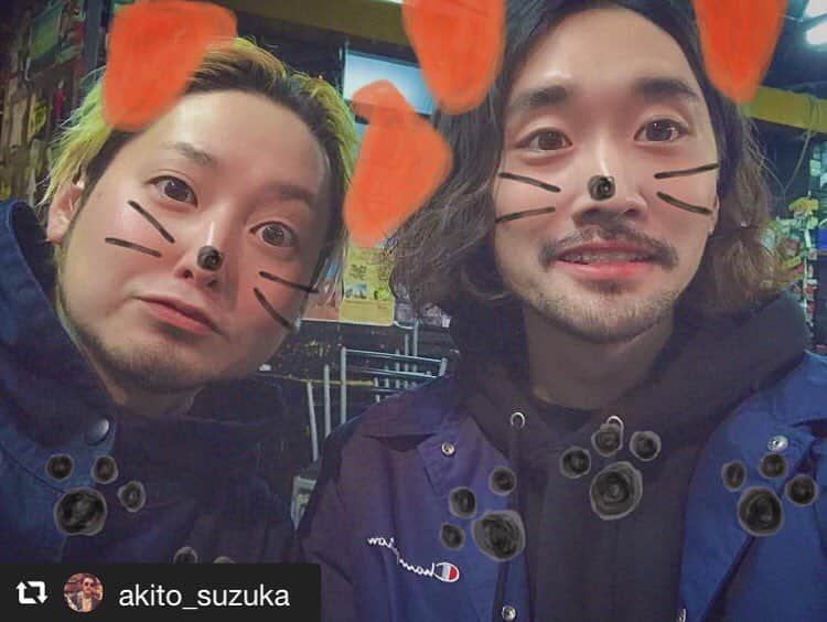 モリスさんのインスタグラム写真 - (モリスInstagram)「#repost @akito_suzuka via @PhotoAroundApp  横浜でスズモリ👨🏻🧒🏼✌🏻❤️ #そごう会 #スズモリ」3月30日 16時06分 - surimooo