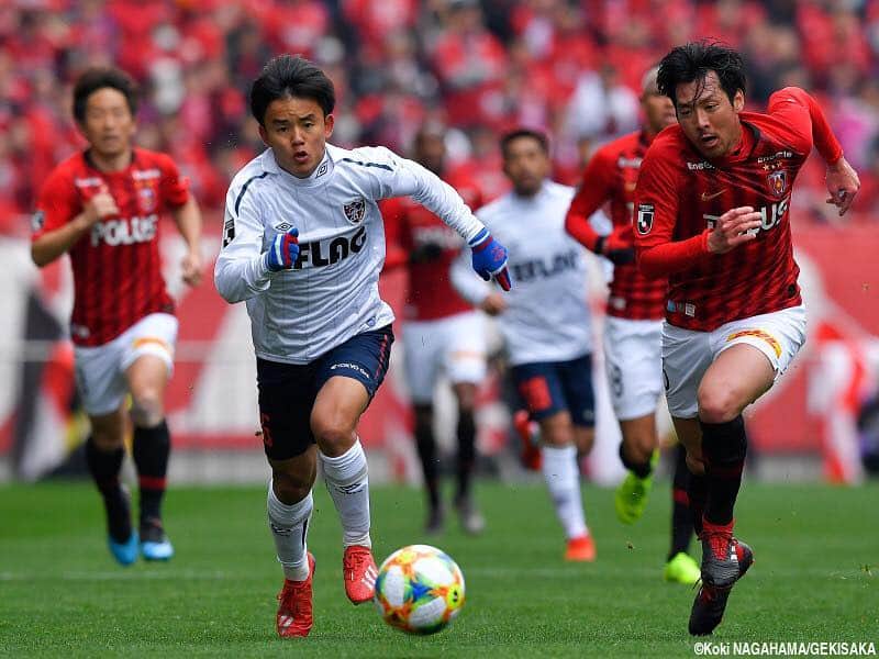 のインスタグラム：「浦和、劇的森脇弾でドローに持ち込む!! FC東京、16年ぶり埼スタ勝利逃し首位陥落  #jleague #J1 #Jリーグ #soccer #football #サッカー #gekisaka #ゲキサカ #⚽️ #浦和レッズ #urawareds #FC東京 #fctokyo」