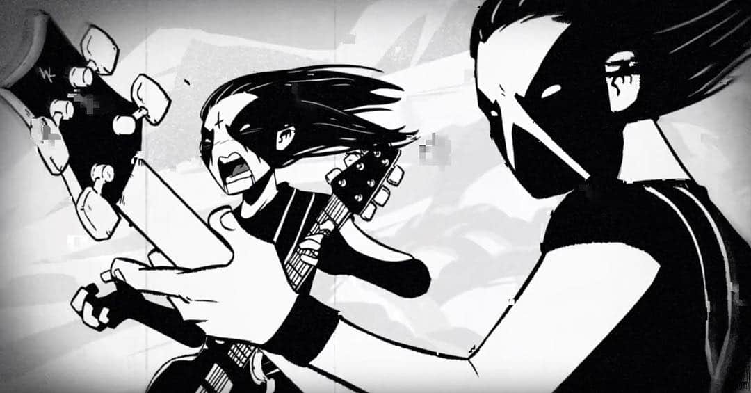 Revolverさんのインスタグラム写真 - (RevolverInstagram)「@belzebubsofficial’s comic strip-turned-animated band took an on-the-nose approach with "Cathedrals of Mourning," kicking off the tune with a long, echoing procession of choral vocals that seem to echo underneath the rest of the track long after the icy blackened riffs appear. Thickly atmospheric but full of traditional second-wave black-metal structure and movement, "Cathedrals" is a gallivanting stampede of triumphant, sweeping sounds that builds to an intense symphonic peak before collapsing into a reverberant cataclysm of hellish delight. See the video, and hear other best songs of right now, link in bio」3月30日 8時41分 - revolvermag