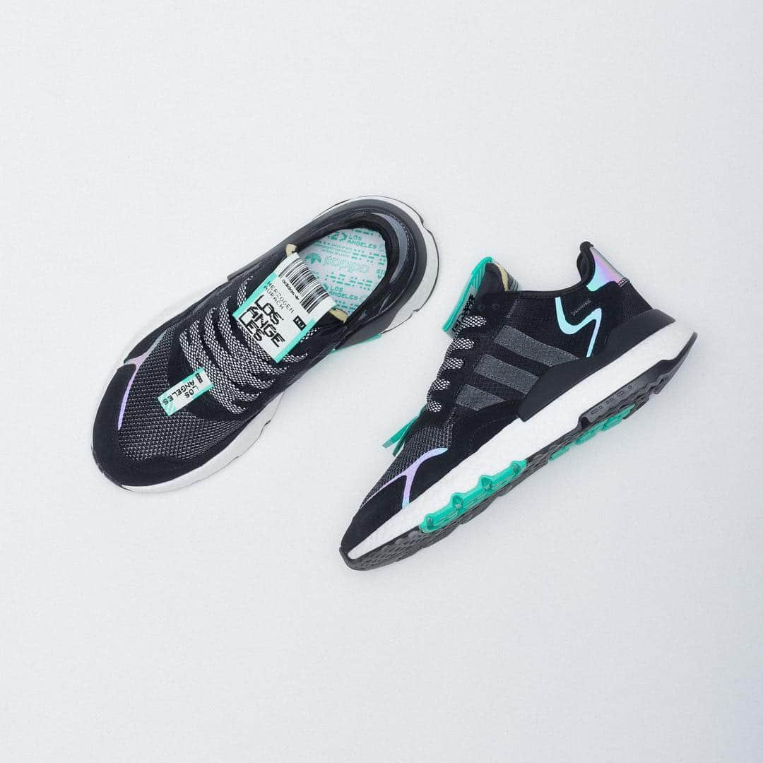 UNDFTDさんのインスタグラム写真 - (UNDFTDInstagram)「adidas Nite Jogger "Jet Set Los Angeles" // Available Saturday 3/30 at Undefeated.com」3月30日 9時14分 - undefeatedinc