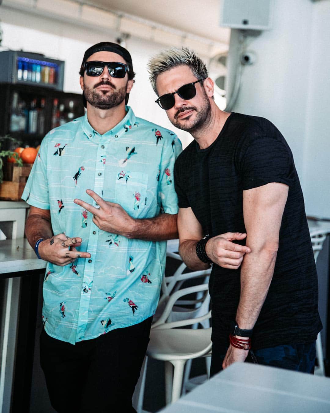 ブロディ・ジェンナーのインスタグラム：「Always good times with this one 🤘🏼(how’s that little tricep flex he’s trying to throw down) 🤣💪🏼」