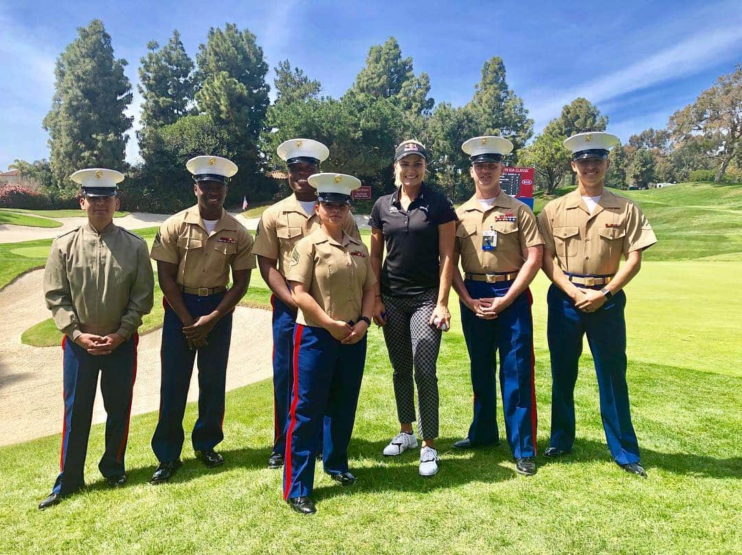 レクシー・トンプソンさんのインスタグラム写真 - (レクシー・トンプソンInstagram)「Thank you to all the men and women that serve our country. Your service is greatly appreciated , god bless ❤️🇺🇸 @lpgakiaclassic @marines」3月30日 9時15分 - lexi