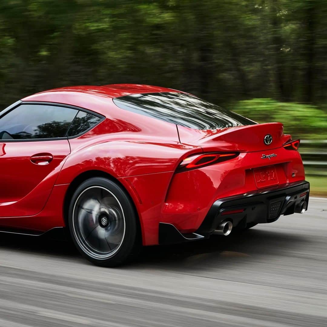 toyotausaさんのインスタグラム写真 - (toyotausaInstagram)「Become one with the road. Arriving to dealers this summer! #Supra #LetsGoPlaces」3月30日 10時13分 - toyotausa
