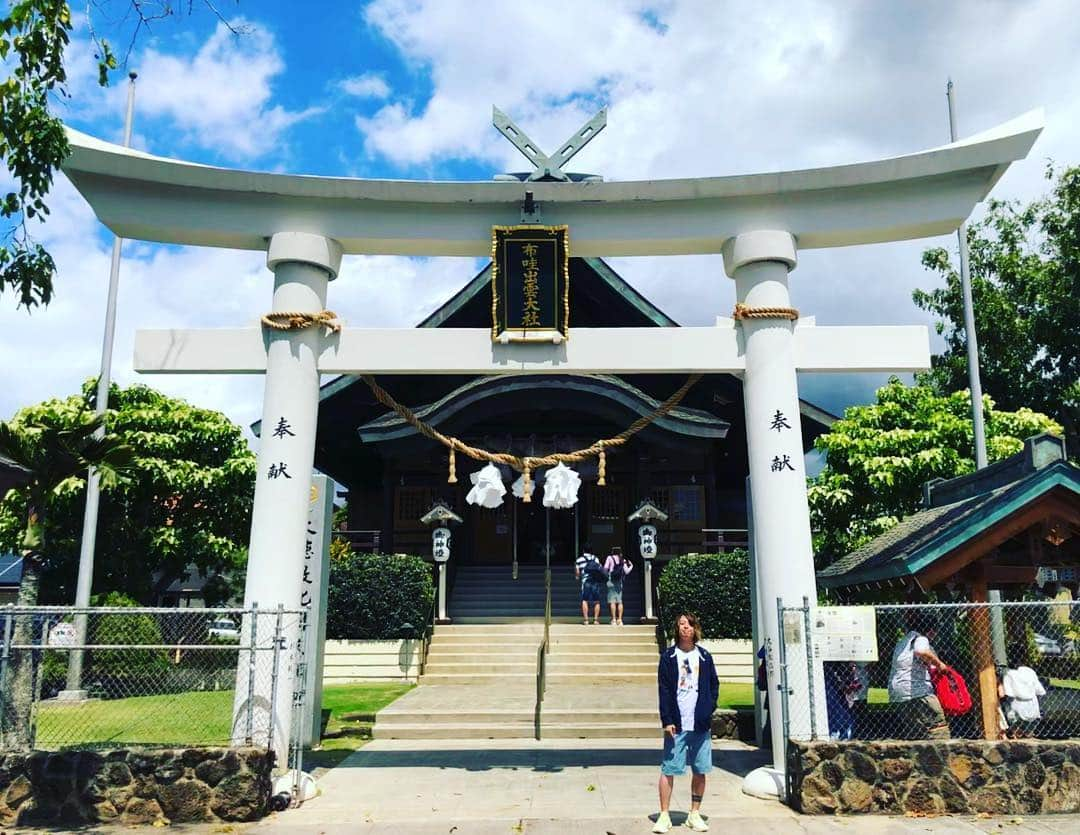 Tomoyaさんのインスタグラム写真 - (TomoyaInstagram)「出雲大社がハワイにあるなんて知らんかった😳  #shrine #⛩」3月30日 11時29分 - tomo_10969