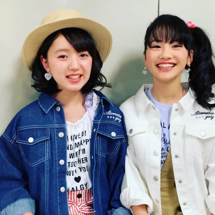 のインスタグラム：「﻿ ﻿ アルジーイベント第1部、まもなくです☆﻿ ﻿ ﻿ サアヤとルキと一緒に、楽しい思い出を作ろうね😝﻿ ﻿ ﻿ #ニコプチ﻿ #アルジー﻿ #algy﻿ #大阪﻿ #あべのキューズモール」