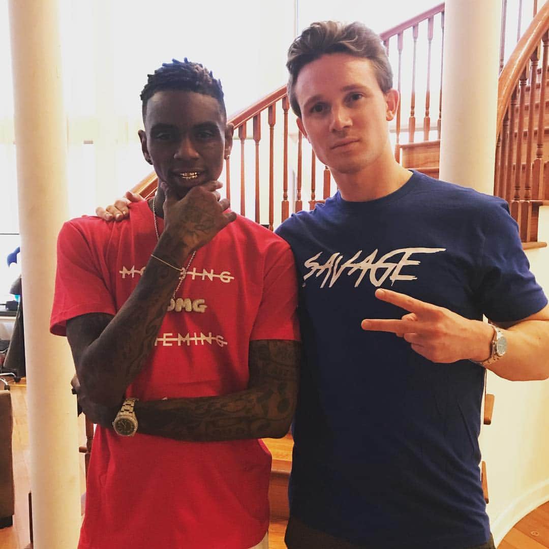 ソウルジャ・ボーイ・テレムのインスタグラム：「New Drip 💧 @achilleapparel & business meetings with the king of the Ad Industry @tommyherd @t1advertising #achill3apparel #t1advertising」