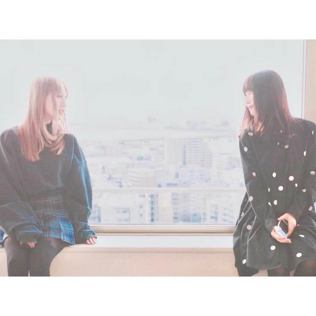のインスタグラム：「＊ うきとちゃあ 2年前の今くらい！！ なつかしい！！ 肩の高さ頑張って合わせた爆笑 #9nine #思い出 #写真 #YOLO」