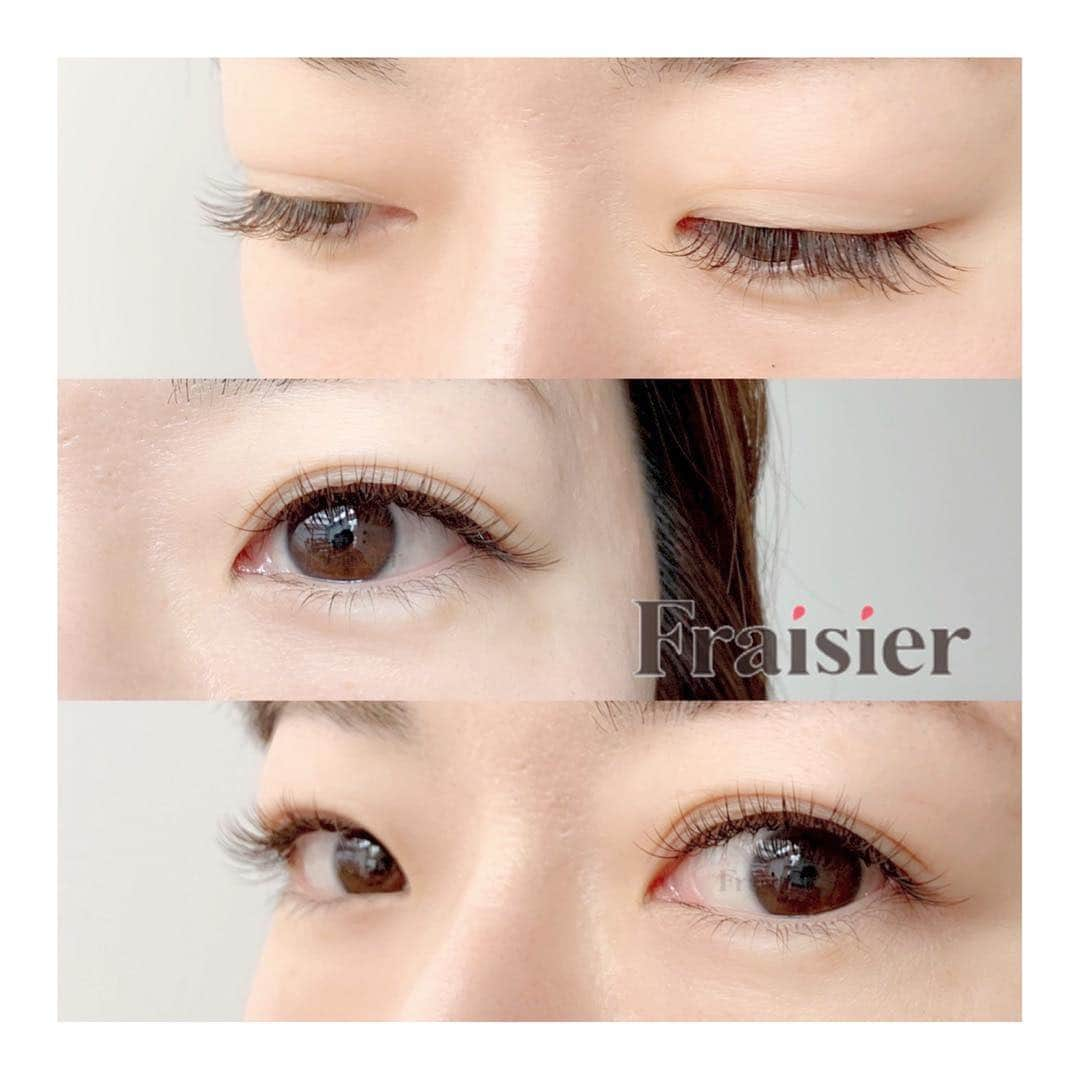 フレジエさんのインスタグラム写真 - (フレジエInstagram)「花嫁様eyelash👰💗 khaki brown × black . Sexy design Cカールで目尻にかけて長くし、際だけJカールでお付けしています🌷 . 両目で140本(カーキ80本/黒60本)のお仕上がりです☺︎ . どう見せたいかをご相談ください☕️❤︎ . . Reine 横田(@mikin19 ) #yocoエク #fraisier_eyelash #フレジエ_カラー #フレジエ_セクシー #まつげ#まつげエクステ#エクステ#マツエク#eyelash#カラーエクステ#透明感#抜け感#かわいい#kawaii#속눈썹연장#뷰티스타그램#大人女子#ナチュラル#ブライダル#プレ花嫁#花嫁準備#大人カジュアル#アイメイク#メイク#make#eyemake#makeup#アイリスト#アイリスト募集#アイブロウリスト募集」3月30日 12時50分 - __belle.journee__