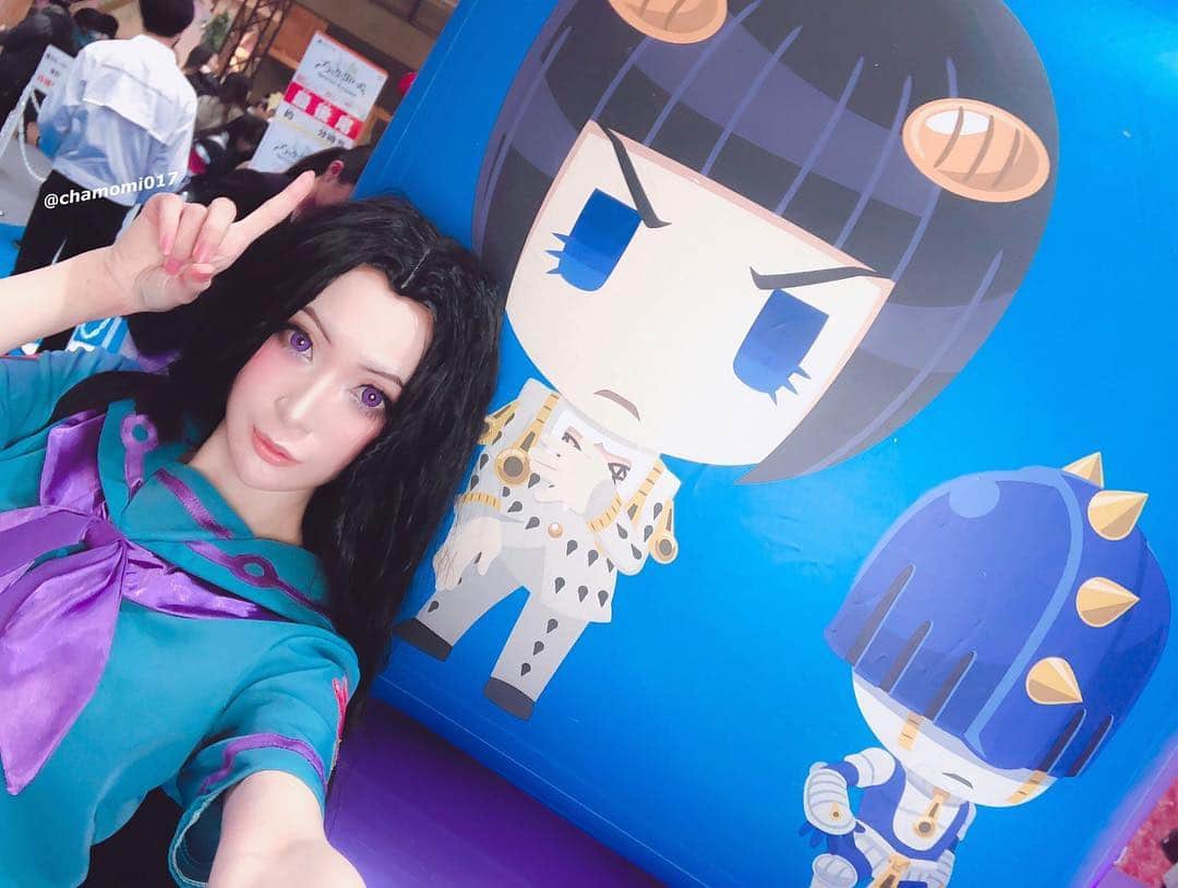 華密美琉さんのインスタグラム写真 - (華密美琉Instagram)「#ジョジョピタ インスタ投稿しました!! ツイートはこちら⬇︎ https://twitter.com/chamomi017/status/1111490010480410625?s=21 #jojo #jojocosplay #jojosbizarreadventure #giogio #ジョジョの奇妙な冒険 #ジョジョの奇妙な冒険黄金の風 #ジョジョ好き #ジョジョ5部 #ジョジョラー #カモミール #ちゃみ #コスプレ好き #コスプレイヤー自画撮り部 #コスメ好き #コスプレ #cosplaytest #cosplaygirl #cosplay #cosplayer #cosplayphoto #cosplayworld #cosplaymodel」3月30日 14時05分 - chamomile_chami