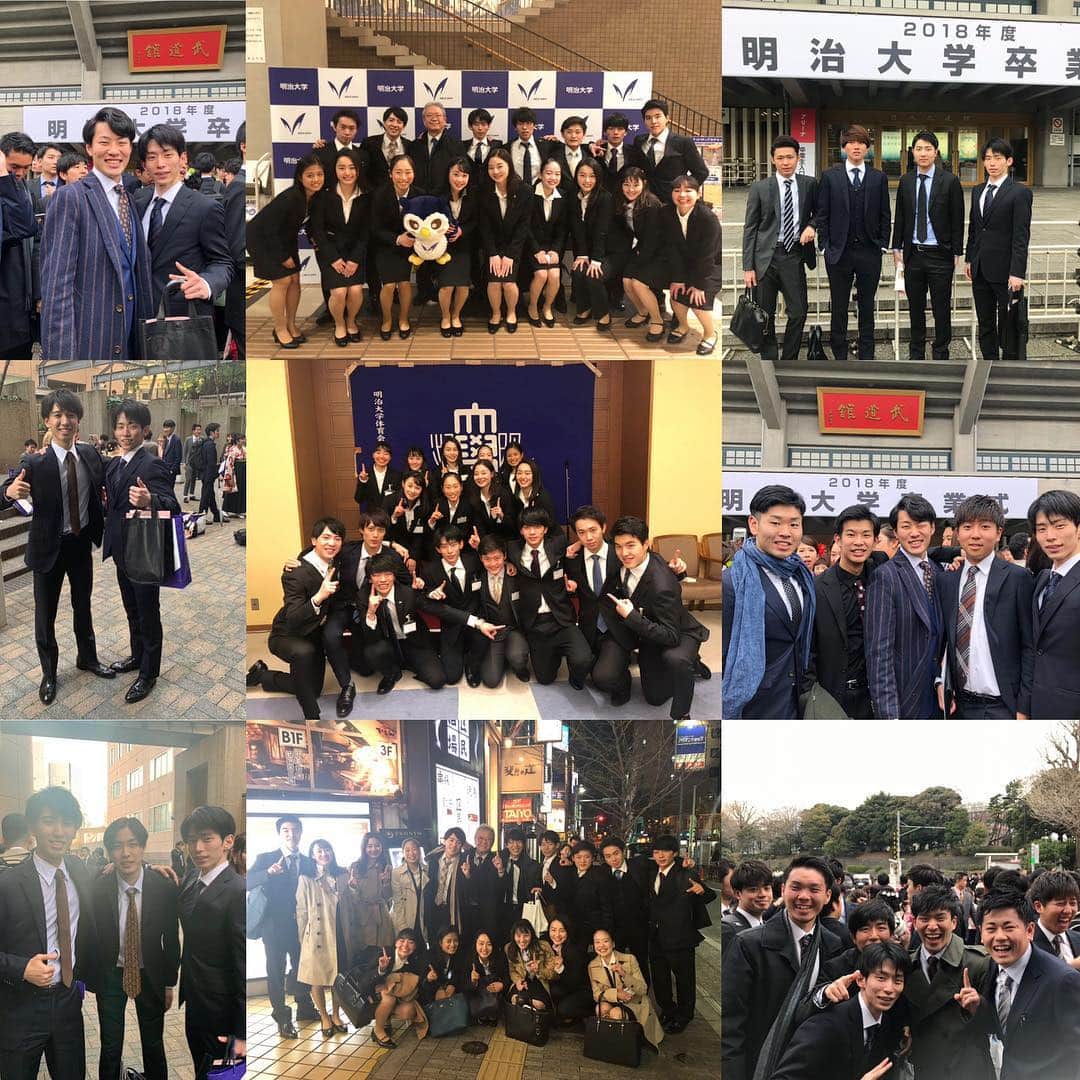 梶田健登さんのインスタグラム写真 - (梶田健登Instagram)「中学で明大中野に入ってから始まった、10年間の明治生活。 ついに卒業しました！ 大学に進学してからもずっと応援してくれてありがとう！ #やっぱり明治がナンバーワン」3月30日 15時01分 - kajiken0712