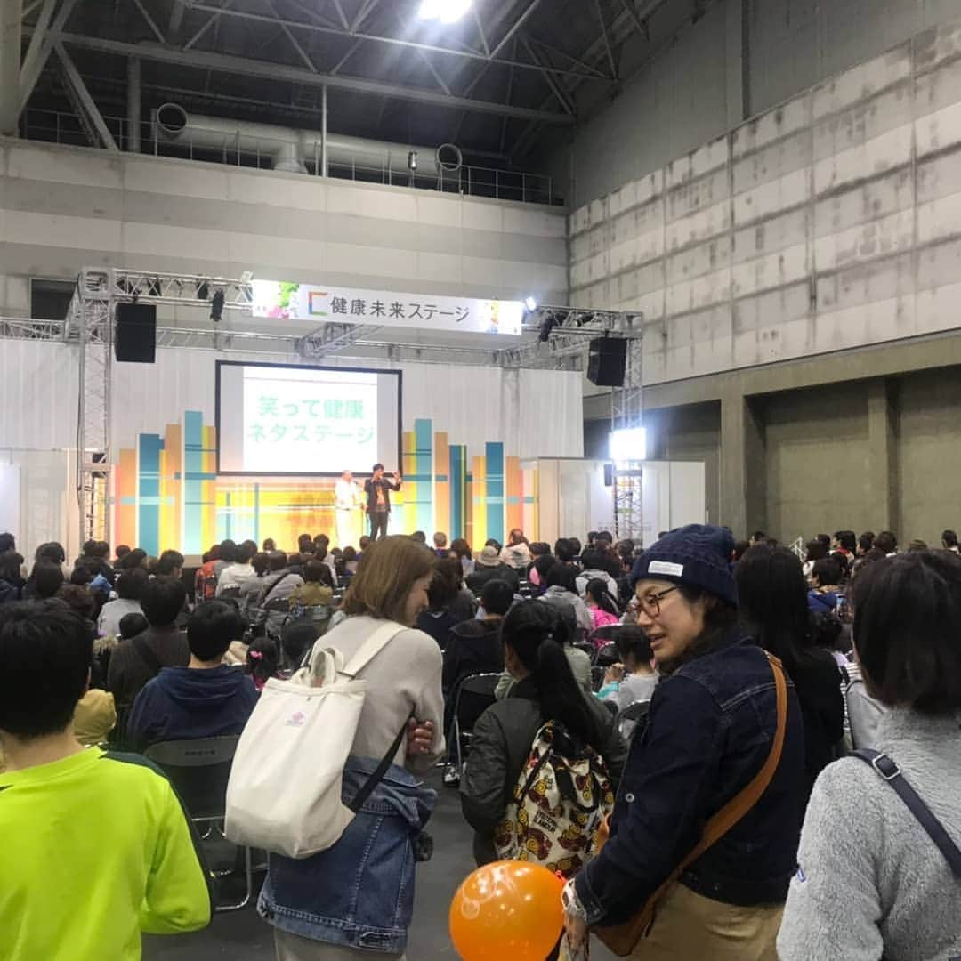 松本康太さんのインスタグラム写真 - (松本康太Instagram)「『名古屋健康未来EXPO』健康についてのイベント♪お笑いステージに参加しました(^-^)♪ #ポートメッセ #名古屋 #健康 #アクティブシニア #福祉 #expo #ネタ #漫才 #レギュラー #あるある探検隊 #タケト さん#よしもと芸人 #介護レクリエーション #介護レク」3月30日 15時14分 - aruarutankentai.matsumoto