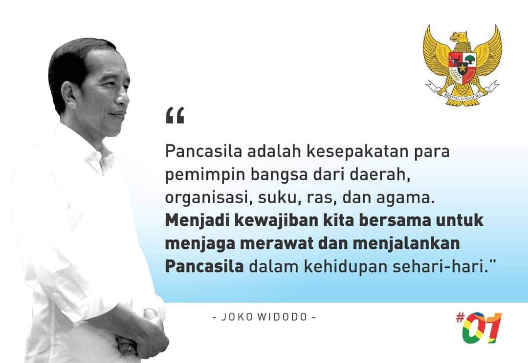 エリック・トヒルさんのインスタグラム写真 - (エリック・トヒルInstagram)「Pak Jokowi semakin memperlihatkan kematangan seorang pemimpin dan negarawan pada debat keempat malam ini. Beliau sangat tenang, matang dan fasih dalam menjawab berbagai pertanyaan yang diajukan.  Debat keempat ini semakin membuktikan bahwa Pak @jokowi adalah sosok pemimpin yang tepat dan dapat membawa Kemajuan untuk Indonesia.  #01IndonesiaMaju」3月31日 2時09分 - erickthohir