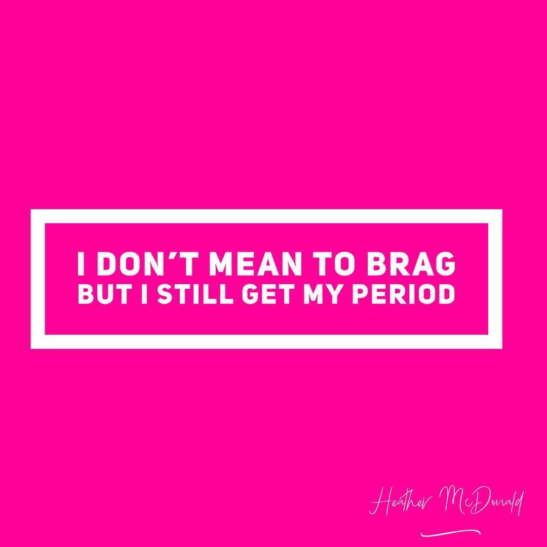 ヘザー・マクドナルドのインスタグラム：「What can you brag about? #heatherisms」