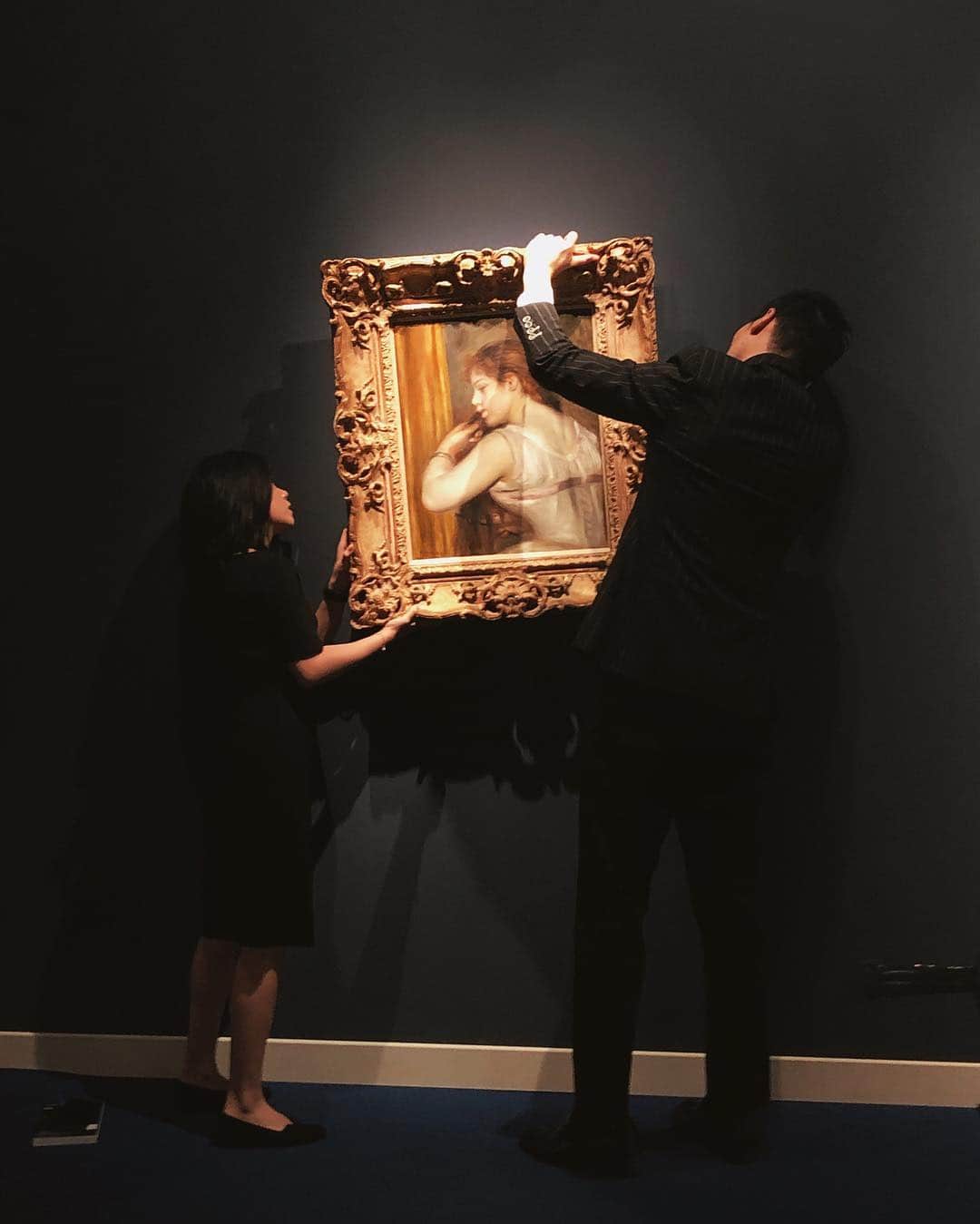のインスタグラム：「Hong Kong DAY3 (3/28) @sothebys contemporary art spring sales exhibition private viewing #artbasel #artbaselhk #artbaselhongkong #privateview #hongkong #hk #artweek #hongkongartweek #art #contemporaryart #sothebys #springsales #auction #georgecondo #yoshitomonara #tomoogokita」