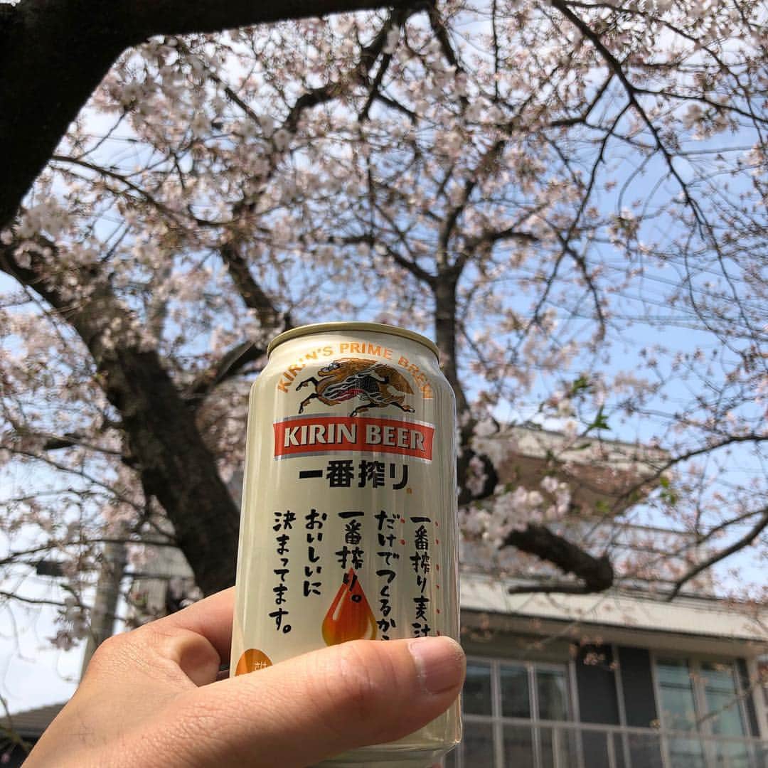 栗田善太郎のインスタグラム：「今年も高宮会で花見🌸 副会長なのに一番最初にドロンさせて頂きました！ 会長はまだ絶好調ですので途中参加もお待ちしてます(笑)」