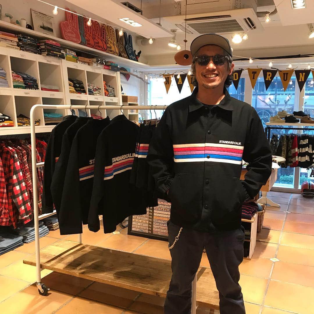 のインスタグラム：「今回のStandard California別注は細部にまで拘り半端じゃないです。 #standardcalifornia #スタンダードカリフォルニア #nalutotrunks #ナルトトランクス #オーダー会」