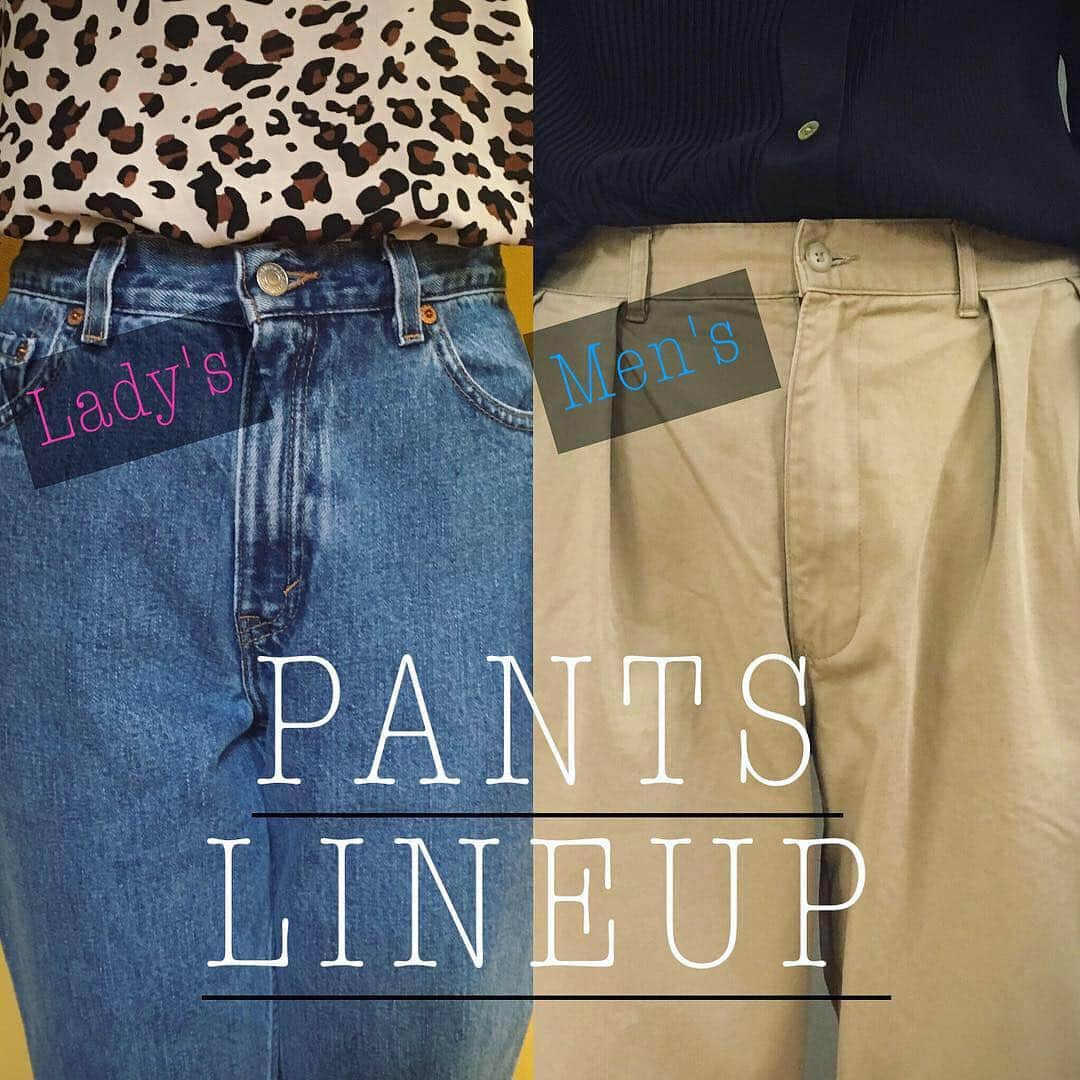 原宿シカゴさんのインスタグラム写真 - (原宿シカゴInstagram)「. . 💡PANTS LINEUP💡 . デニムからワーク、スラックスまで ジャンル問わず多数ございます🙆🏻‍♀️🙆🏻‍♀️ 写真はまだまだほんの一部です◎ . open 11:00~20:00 #原宿シカゴ神宮前店  ご来店お待ちしております🌸 . #denim #Levis #Lee #RalphLauren #Dickies #チノパン #春服 #harajukuchicago#used#harajuku#shimokitazawa#kichijoji#kyoto  #原宿シカゴ#原宿#下北沢#京都吉祥寺 #fashion#coordinate#clothes#ootd  #古着#古着屋#古着屋巡り#古着女子#古着男子」3月30日 17時44分 - harajukuchicago_official